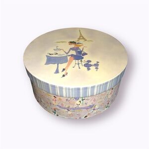 🛍️SALE🛍️ Tri-Coastal Design Vintage Chic Parisian Hat Box Holder